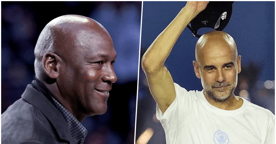 Pep Guardiola, who took a career break, was surprised by Michael Jordan