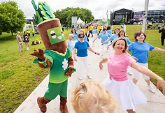 Olympic Day takes place in Kaunas.