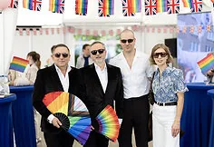 Reception on the occasion of the opening of the 'Lithuanian Pride' festival.