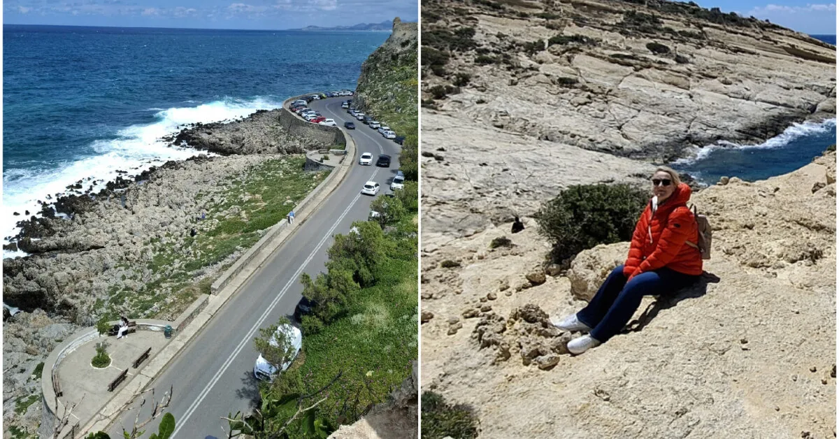 Oksana did not expect such a vacation in Crete: "When the wind blows, you might not even find the body"