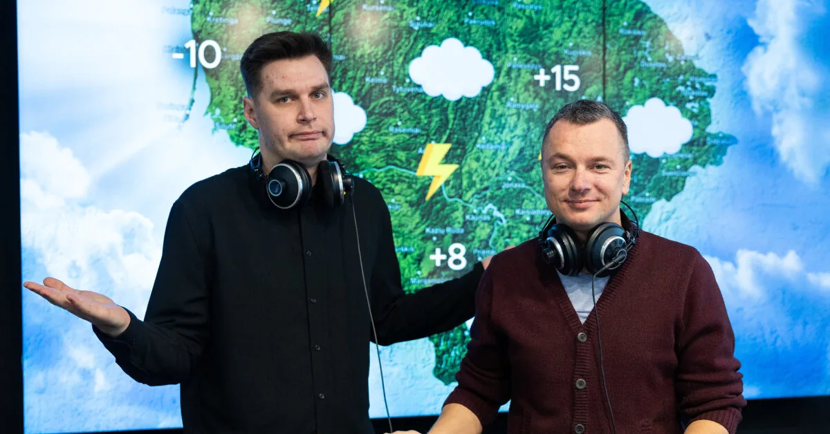 Paulius Vaitiekūnas says goodbye to M1 "Weather Boys": "Radio has long been more than just radio"