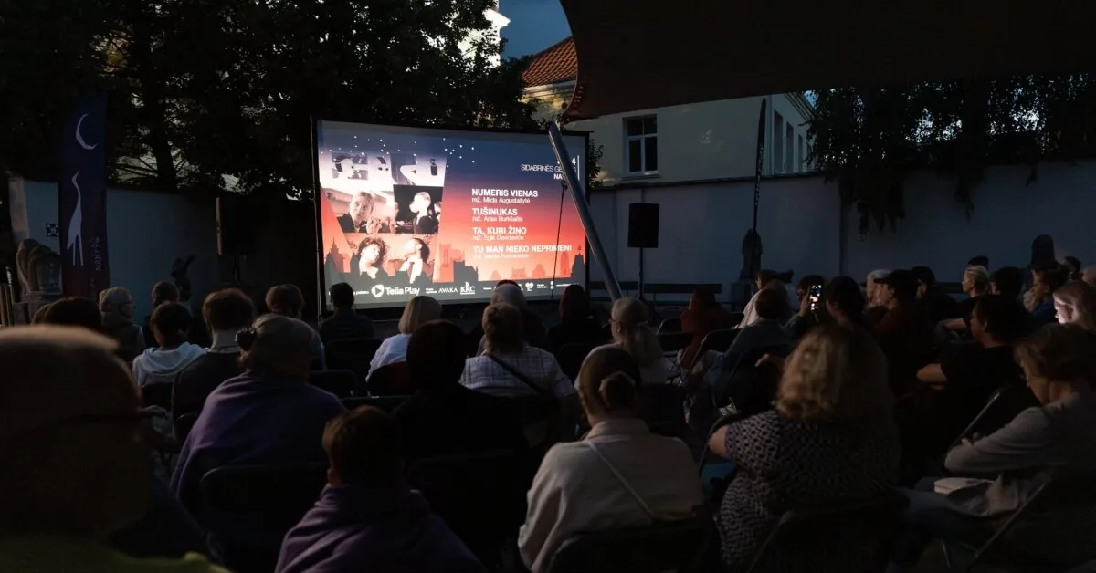 „Silver Crane Nights“ will offer more than 15 Lithuanian cinema evenings across Lithuania