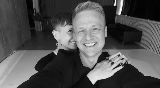 Personal album photo/Tomas Brazinskas and Reda's wedding ceremony