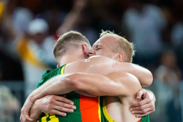 Latvians dashed medal hopes: Lithuanian basketball players fell in a fratricidal battle
