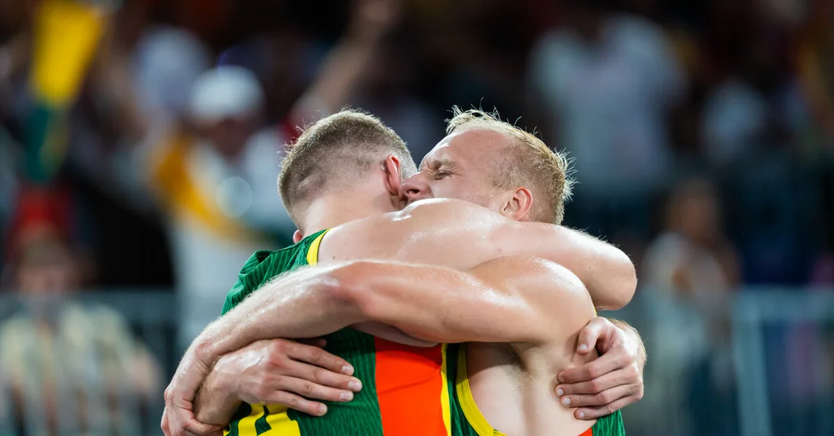 Latvians dashed medal hopes: Lithuanian basketball players fell in a fratricidal battle