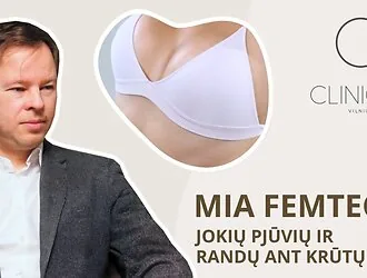 Dr. Dainius Daunoravičius: "Implants 'Mia Femtech' are being introduced – now in Lithuania: innovative breast augmentation without scars and general anesthesia"