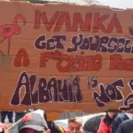 Dėl su Donaldu Trumpu susijusio statybų projekto albanai stiprina protestus