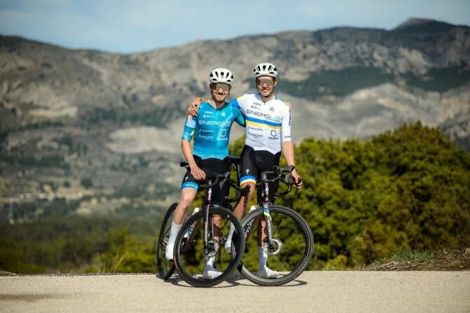 Photo by Lithuanian cycling team „Energus“/Brothers Pavlo and Heorhiy Antonenko
