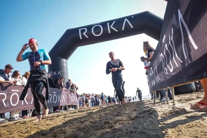 Personal archive photo/Karolis Kasperavičius at the Ironman competition