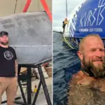 Aurimas Mockus surprises again – preparing for a new challenge: showed how he "healed" the scars of his boat