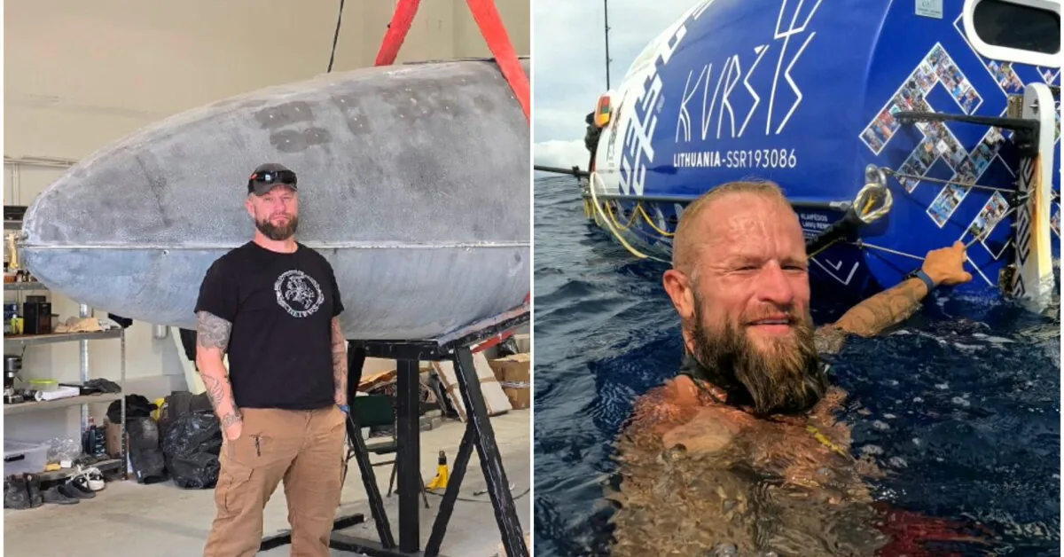 Aurimas Mockus surprises again – preparing for a new challenge: showed how he "healed" the scars of his boat