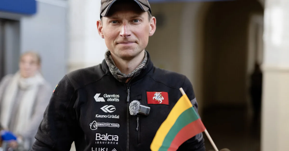 After dramatic moments on Everest – Saulius Damulevičius returned to Lithuania: "I actually saved myself"
