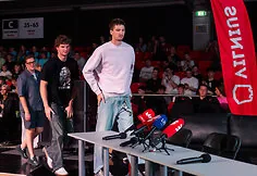 Matas Buzelis' press conference