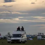 An illegal rave party in France defies a ban and a bill
