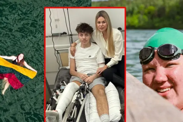 Juneta Krylovaite's step is moving to tears: every kilometer – for 16-year-old Adrian's chance to save his leg