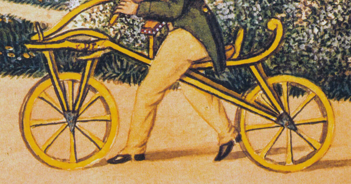 Today we celebrate World Bicycle Day: when was the bicycle invented and what did the first bicycle look like?