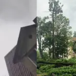 „Wow“: residents captured images – a tornado in Antanavas destroyed everything