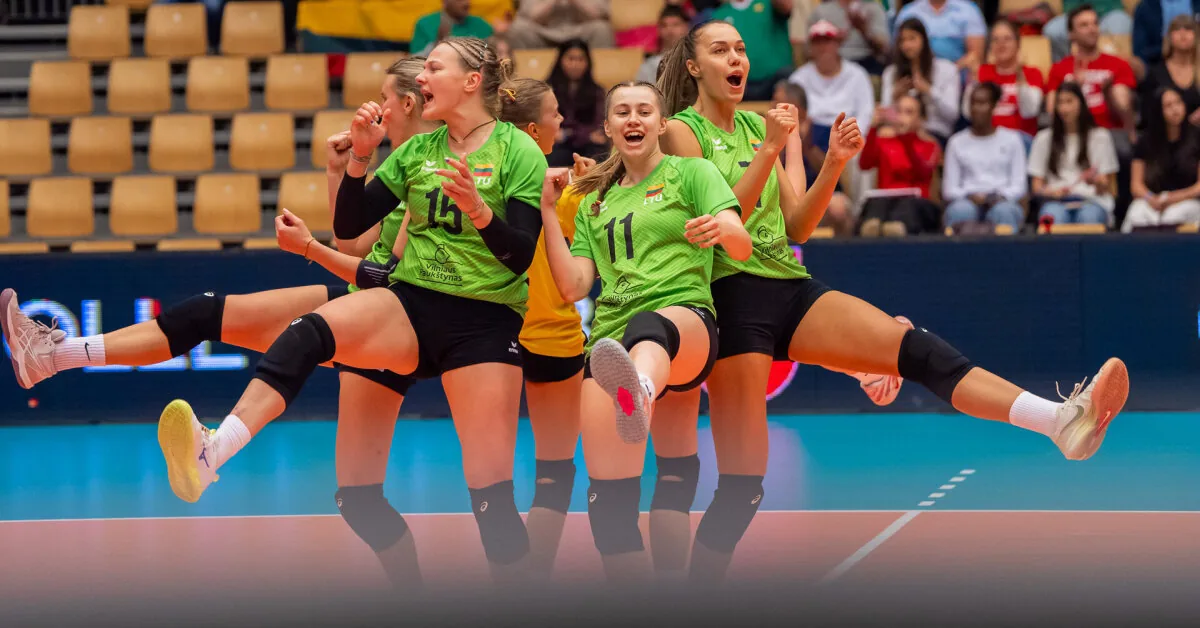 Lithuanian volleyball players won the tournament in Denmark and found out their opponents in the European League