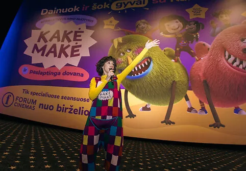 Garsios šeimos suplūdo į Kakės Makės premjerą