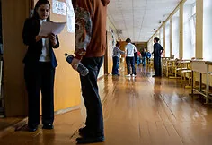 Graduates taking the state mathematics exam