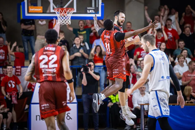 LKL / Photo by R. Lukoševičius / "Juventus" triumph