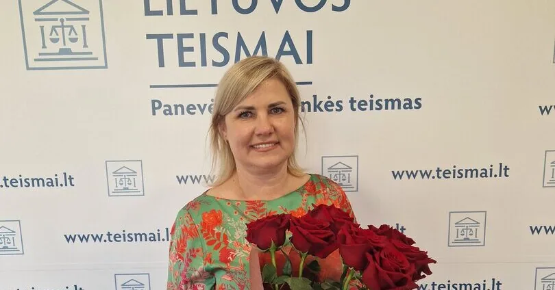 Šarūnė Butkuvienė started leading the Panevėžys District Court
