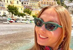 Vitalija in Positano