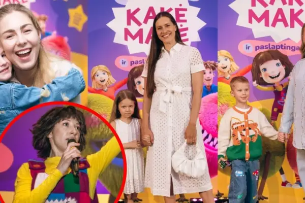 Kakė Makė invited to a never-before-seen spectacle: at the premiere – famous mothers with children
