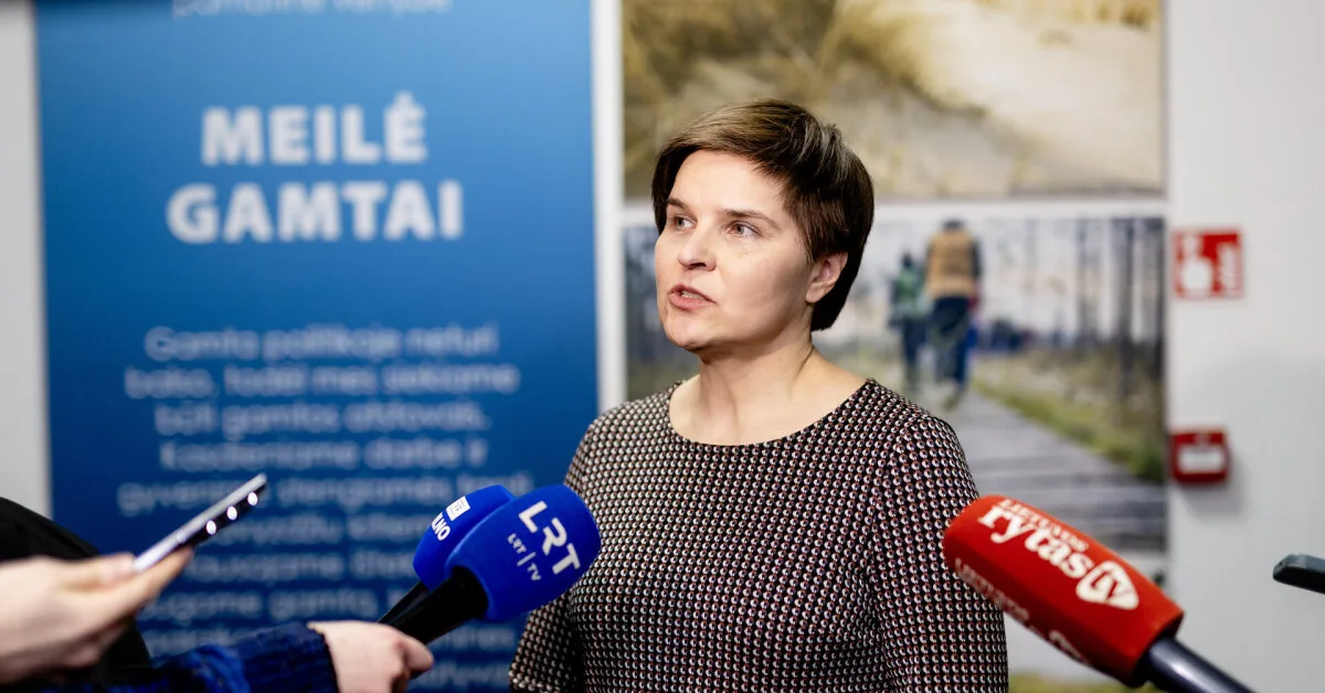 Valdas Adamkus Prize awarded to environmentalist Lina Paškevičiūtė