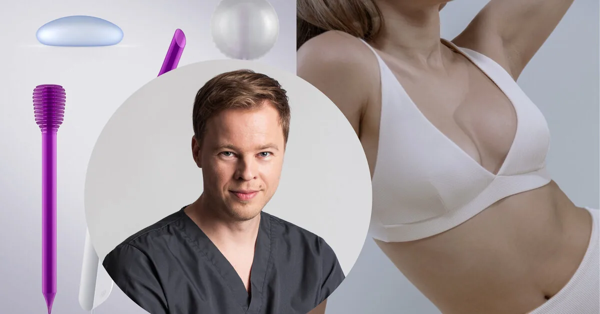 Dr. Dainius Daunoravičius: "Implants 'Mia Femtech' are being introduced – now in Lithuania: innovative breast augmentation without scars and general anesthesia"