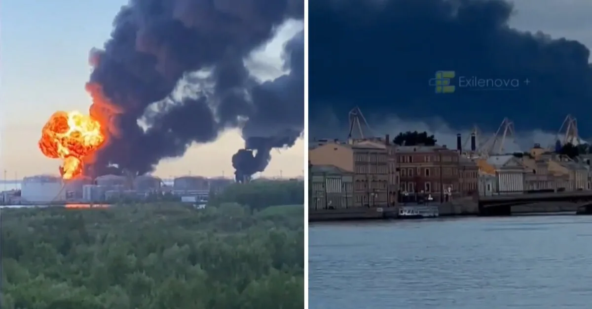 Zelenskis – about St. Petersburg burning 1100 km away: we have applied long-range sanctions