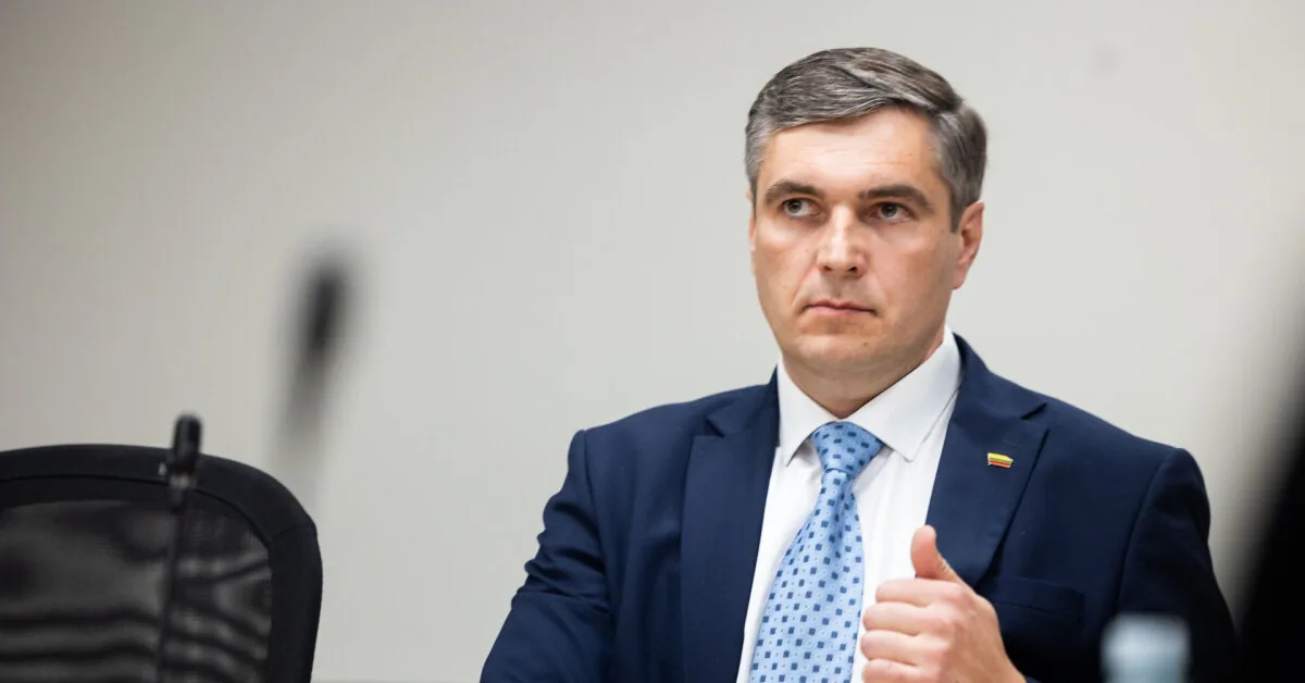 Dudėnas, the only one who voted against the expulsion of the "Aušriečiai": now we need to work for stability and to ensure the state does not suffer