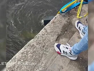 Theft in Vilnius Old Town solved after six months: suspects behind bars, safe found in the Neris River