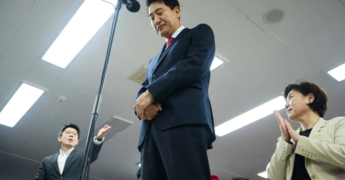 South Korea's ruling party failed to win the Seoul mayoral election