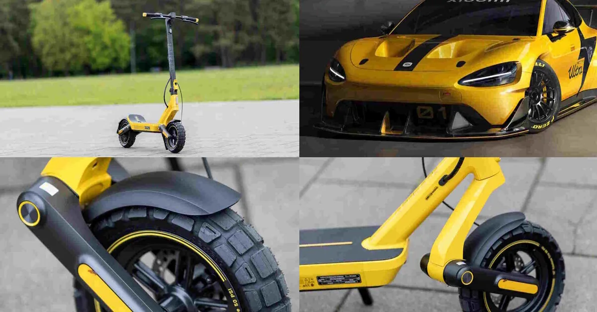 What do the "Xiaomi Electric Scooter 6 Ultra" and an electric car have in common