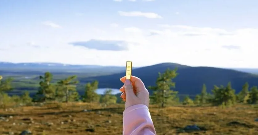 Finland hid a gold bar worth 20,000 euros that tourists have to find
