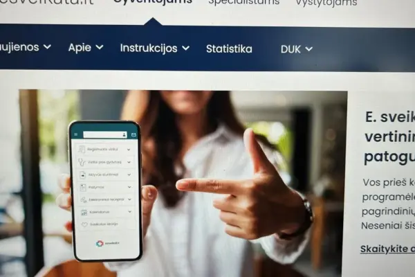 Not only „Registrų centras“ data is extracted – your health data can also be read by a cleaner