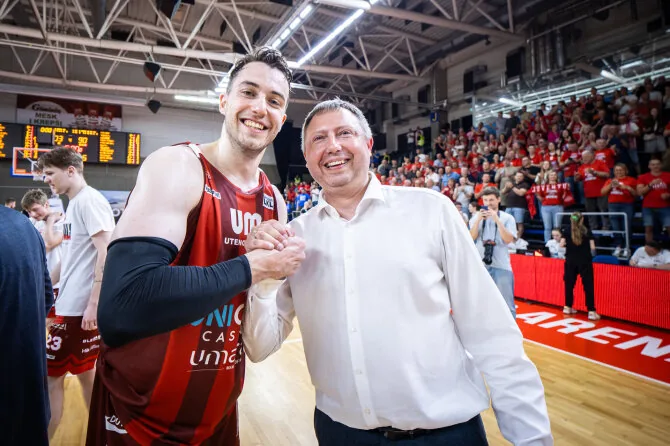 LKL / Photo by R. Lukoševičius / Ivan Vraneš and Eimantas Skersis