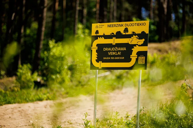 Luko Bartkaus nuotr./„Neerzink dujotiekio“