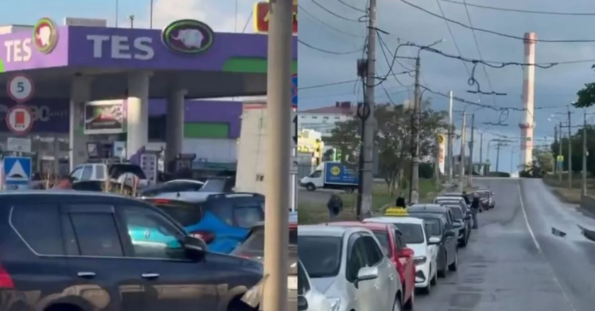 Russians haven't seen such a thing for a long time: you usually can't buy gasoline at gas stations