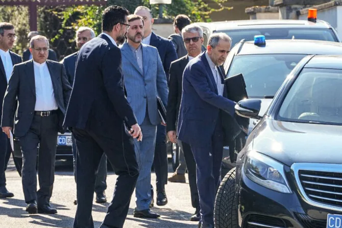 Negotiations in Geneva / HANDOUT / AFP