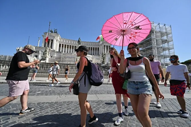 Heat in Rome / ANDREAS SOLARO / AFP