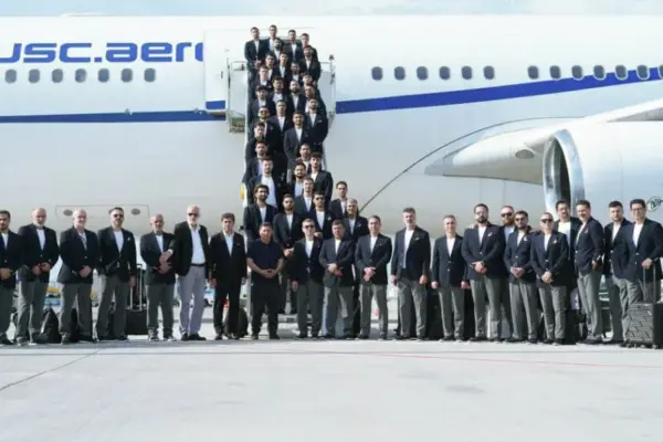 As the dispute over US visas continues, the Iranian football team departed for Mexico