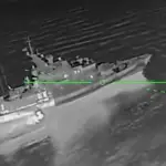 Drones attacked a Russian FSB warship in occupied Crimea