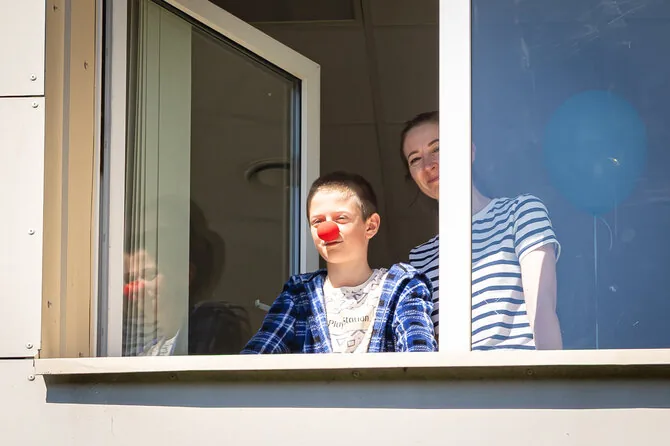 Photo by Ekaterina Khvashchynskaya/Children's Day celebration at the hospital