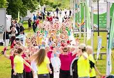 Olympic Day takes place in Kaunas.