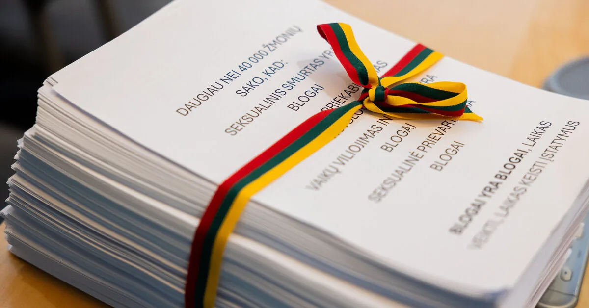 Seimas tackles a package of amendments on sexual offenses, the concept of consent would be introduced