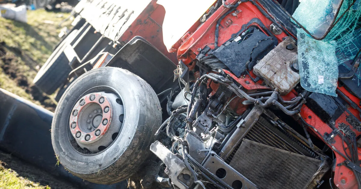 Fatal blow: Driver of "Peugeot 307" who crashed into a truck died in Šiauliai district