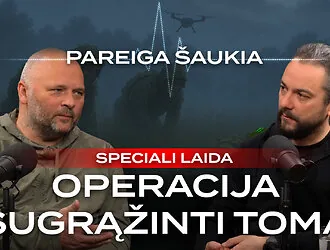 A Lithuanian went missing in Ukraine while carrying out a combat mission