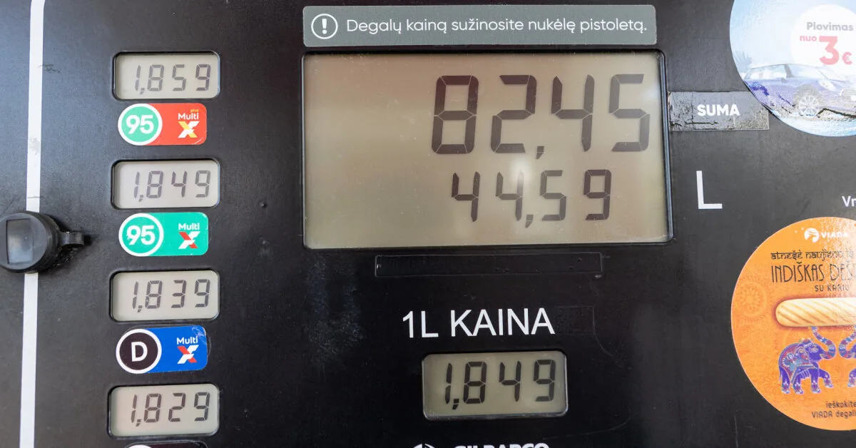 In the Seimas – proposal to extend diesel excise relief until October